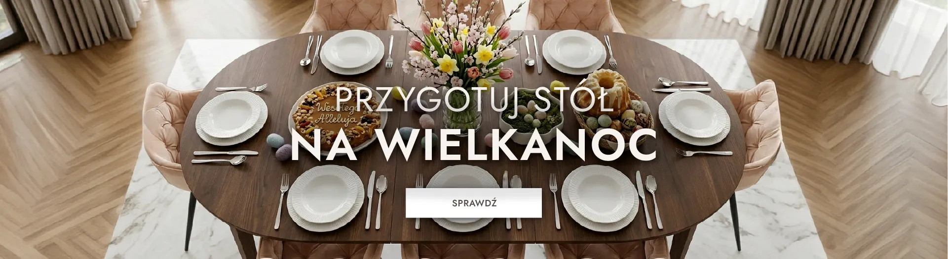 stół, przyjęciowy, dekoracje, naczynia, świąteczny