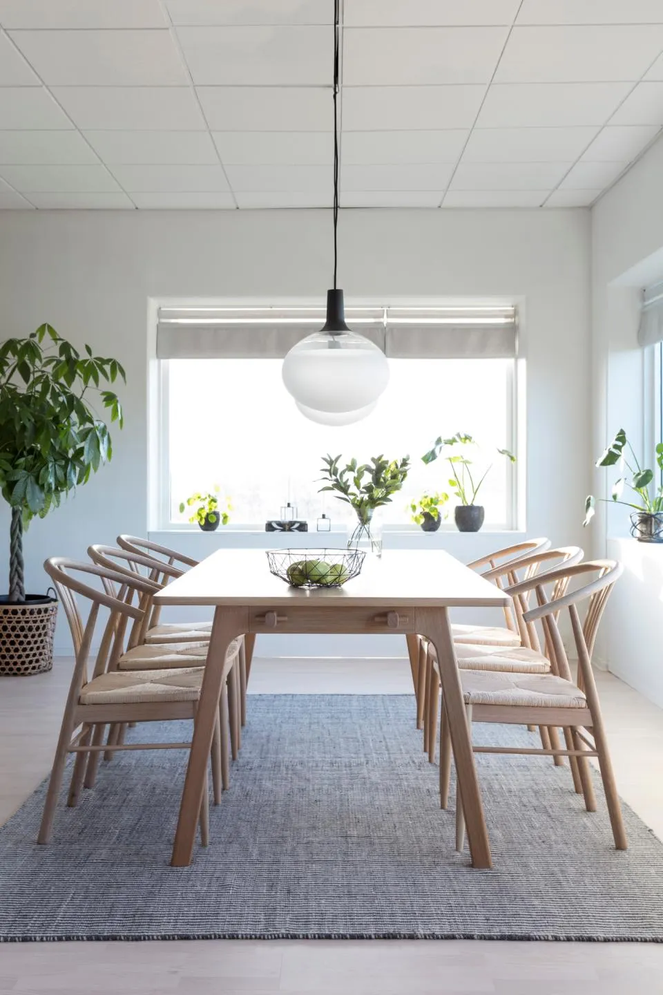 Krzesło COUNTRY Plecionka- Złamana biel, Dąb bielony ( zestaw 2 sztuk ) - 0000100352