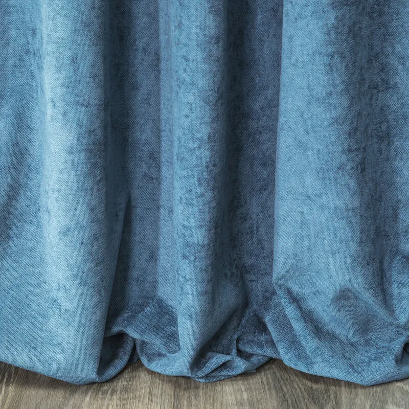 ZASŁONA GOTOWA ANISA NA TAŚMIE 140X270 CM TURKUSOWY - EU_371808