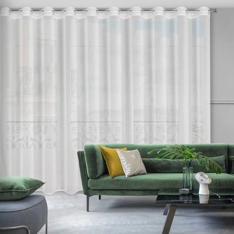 FIRANA GOTOWA LUNA 300 X 250 CM BIAŁY — zdjęcie 9
