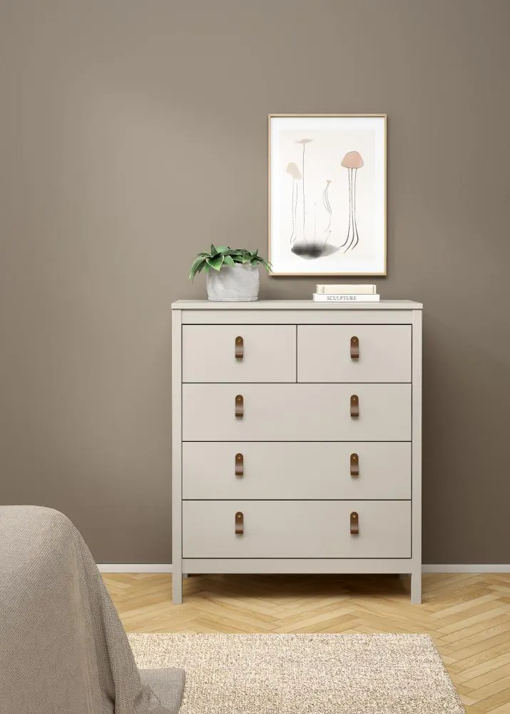 Komoda z 5 szufladami MADRID cashmere - TV_79661NKNK