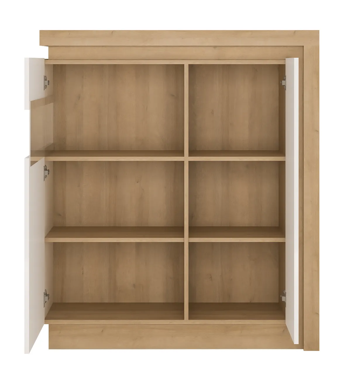 NISKA WITRYNA LYON LYOV04L DĄB RIVIERA JASNA / BIAŁA HG - 6001114000016