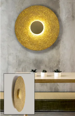 Kinkiet SOLE M złoty - SI_40876