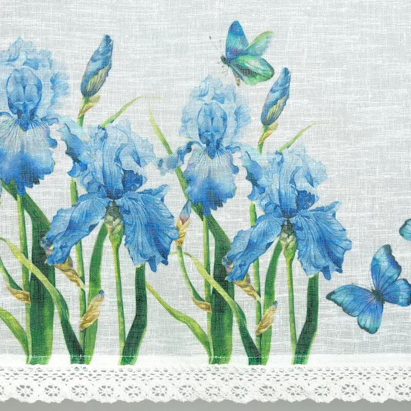 FIRANA GOTOWA ALA NA TAŚMIE 150X30 CM BIAŁY