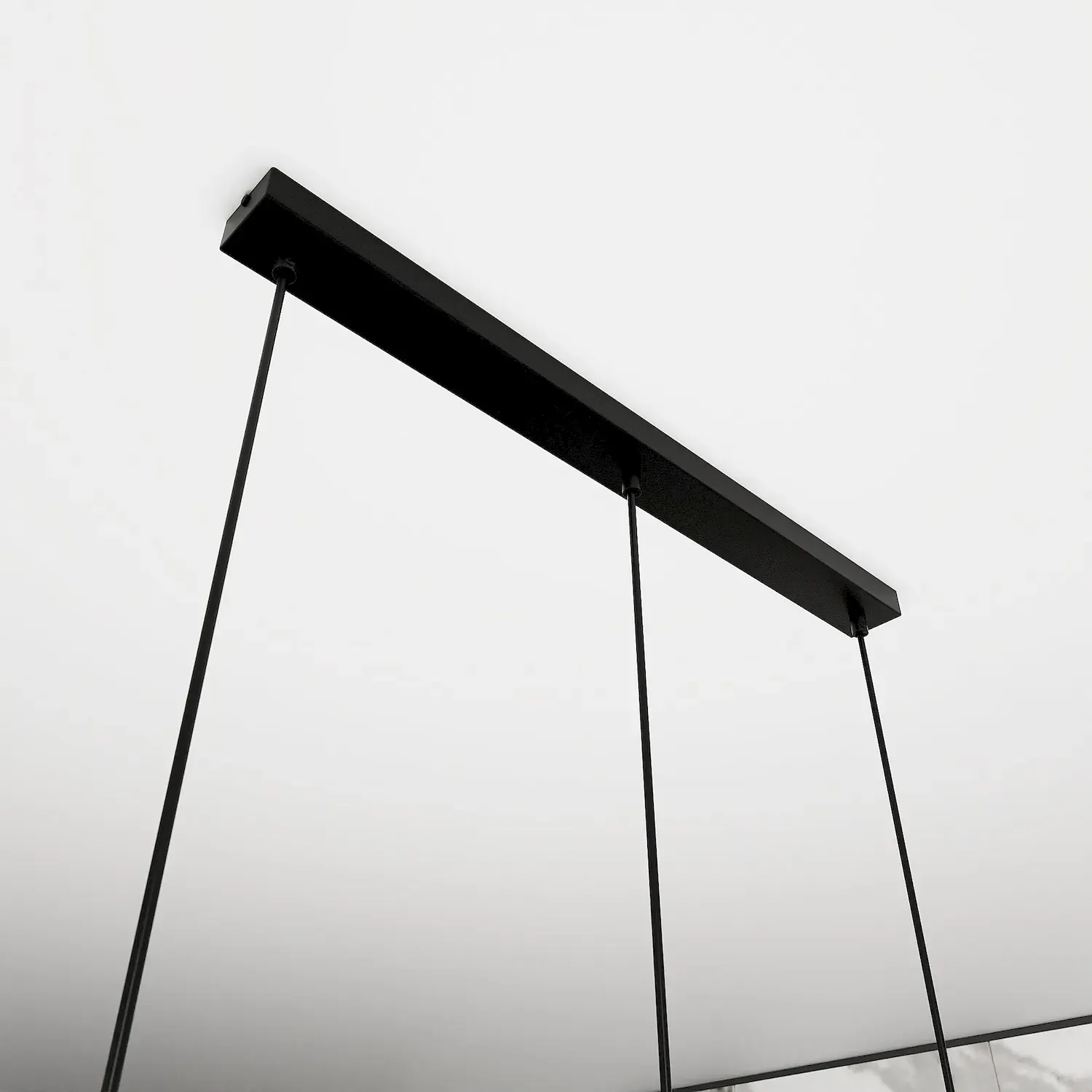 Lampa wisząca COSMO czarny transparentny - 711/3