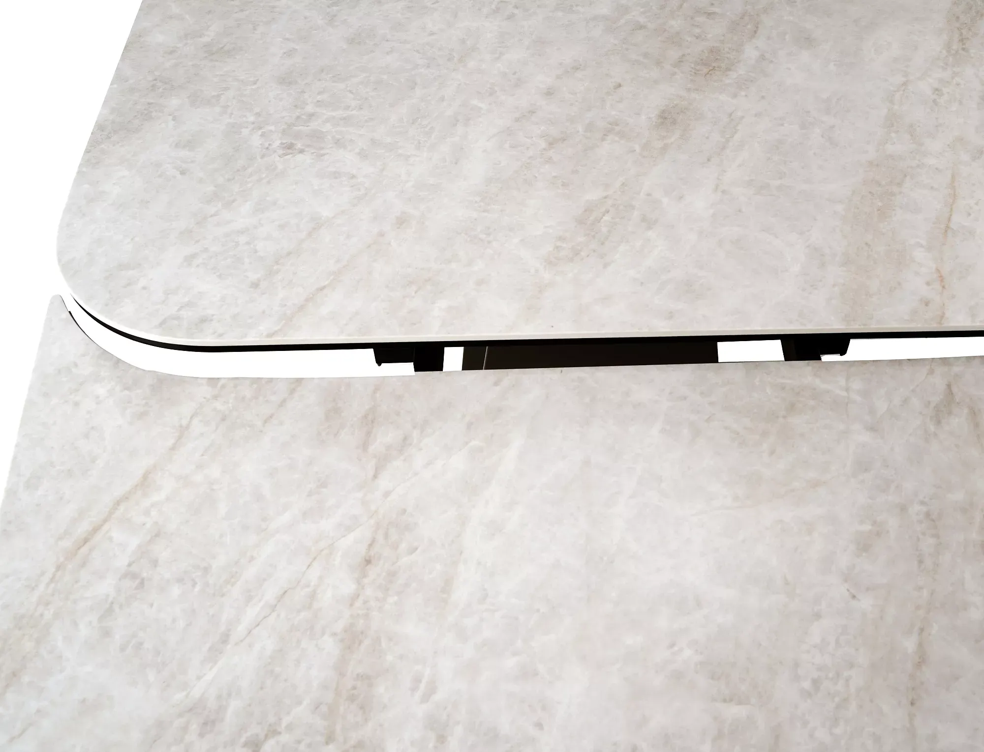 Stół rozkładany INFINITY CERAMIC 160(240)X95 beżowy miedziany — zdjęcie 9