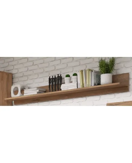 Półka wisząca TULSA 1 dąb grandson 160x22cm - WYP24KZFJ01