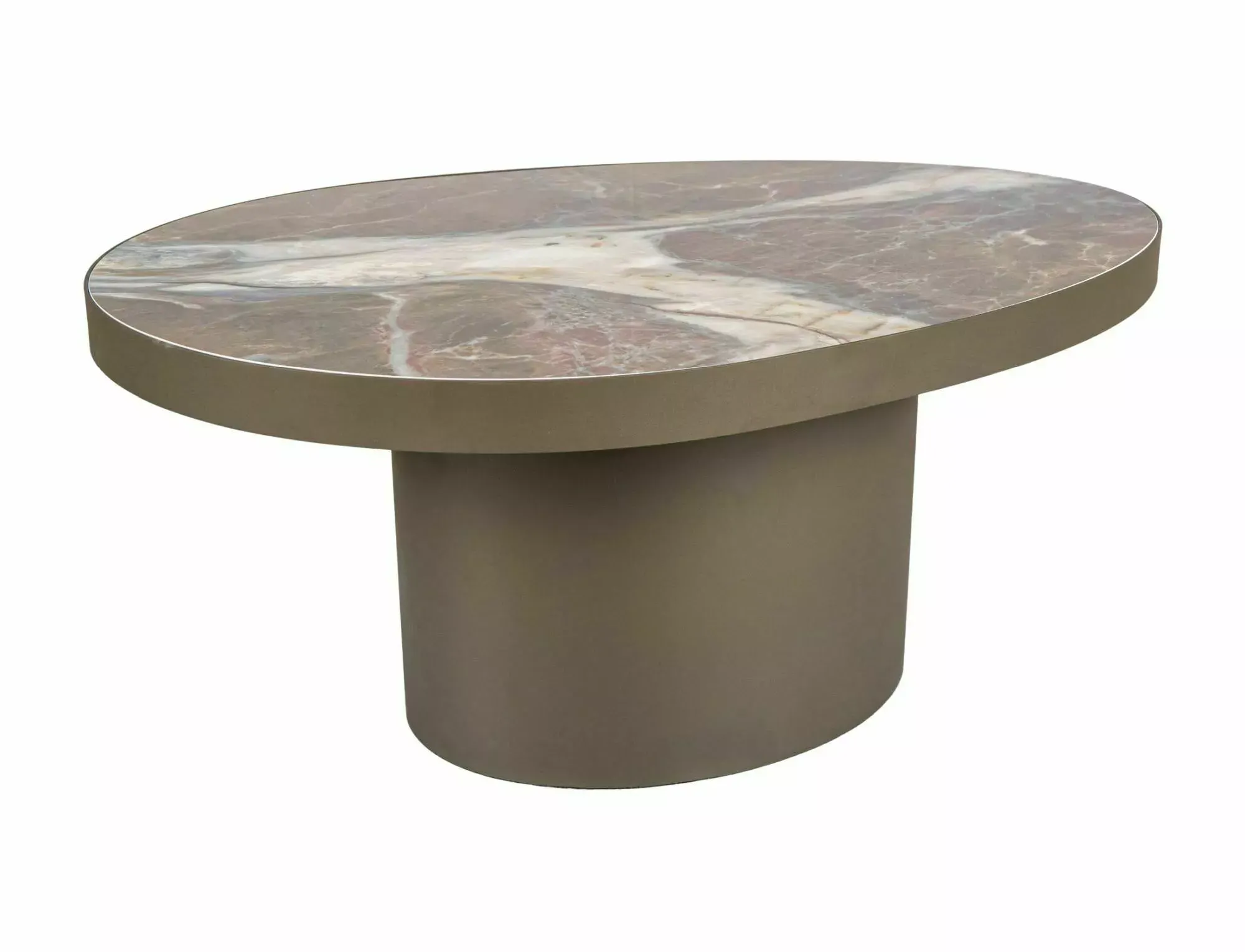 Stolik kawowy GUSTO B CERAMIC 73x98 brąz patagonia miedziany Stolik kawowy GUSTO B CERAMIC 73x98 brąz patagonia miedziany