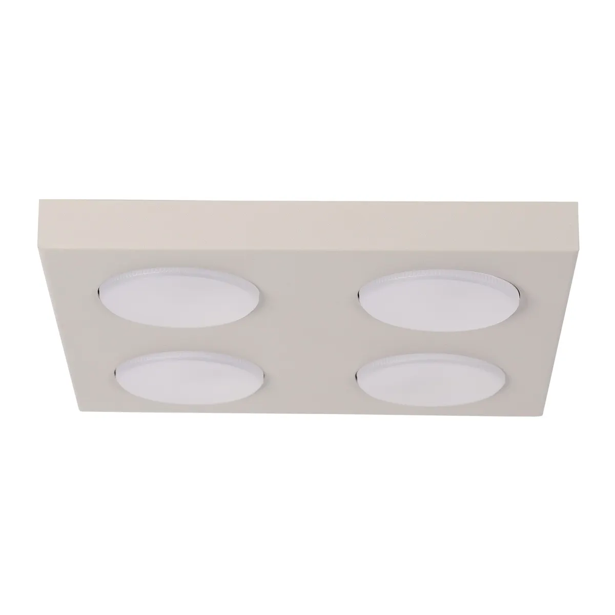 Plafon HERO 4 szaro-beżowy