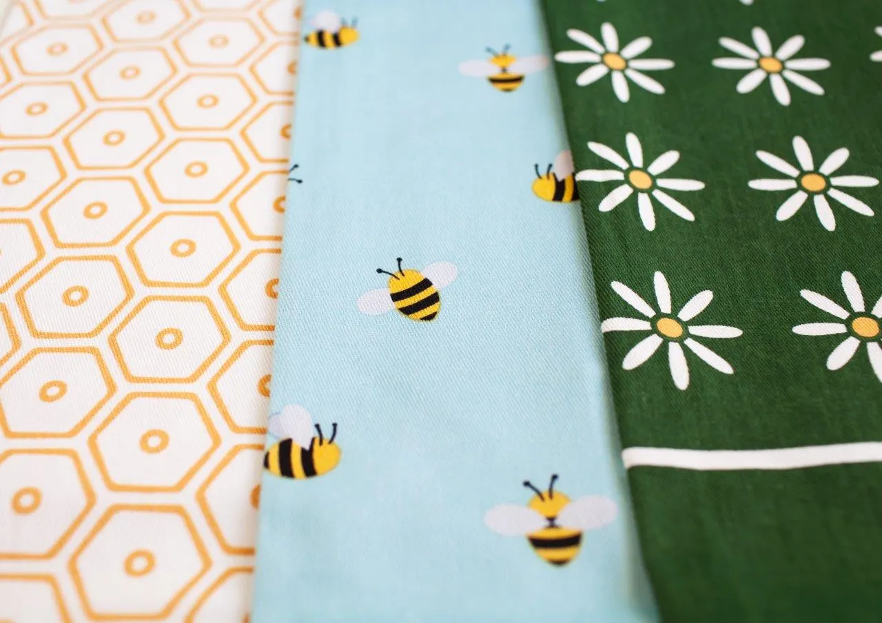 Ścierka zestaw 3 szt. KUKE 026 pszczółki 40x60 wielokolorowy - FARO_30852