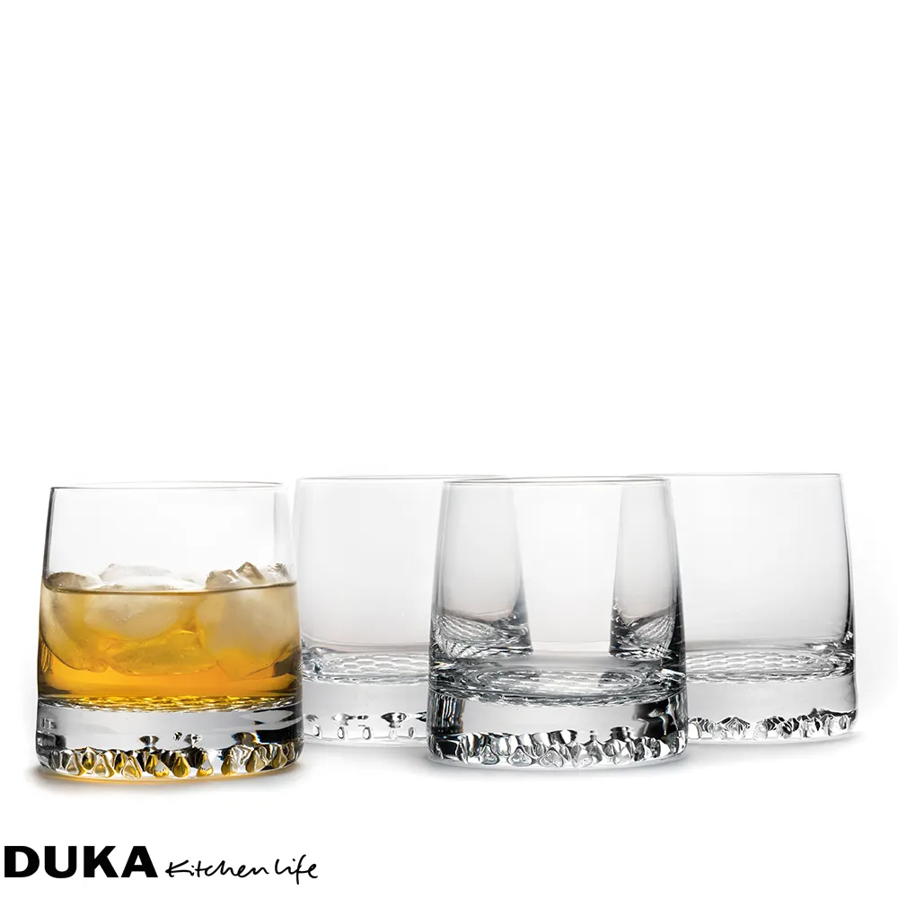 Szklanki do whisky DUKA LYX 4 szt. 300 ml szklane — zdjęcie 8