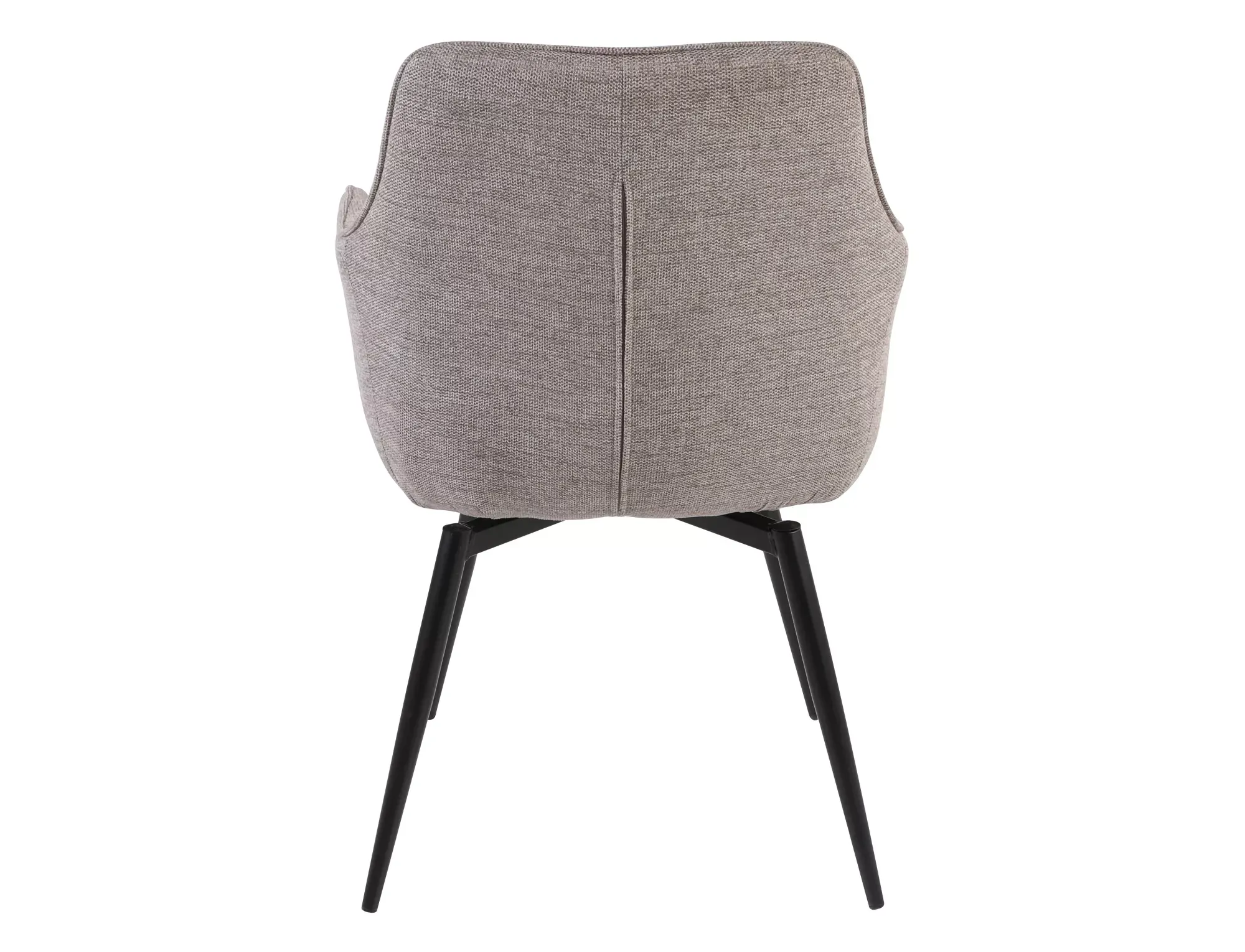 Krzesło obrotowe tapicerowane SERVIO BREGO 34 pikowane beżowy czarne nogi - SERVIOBRCBE