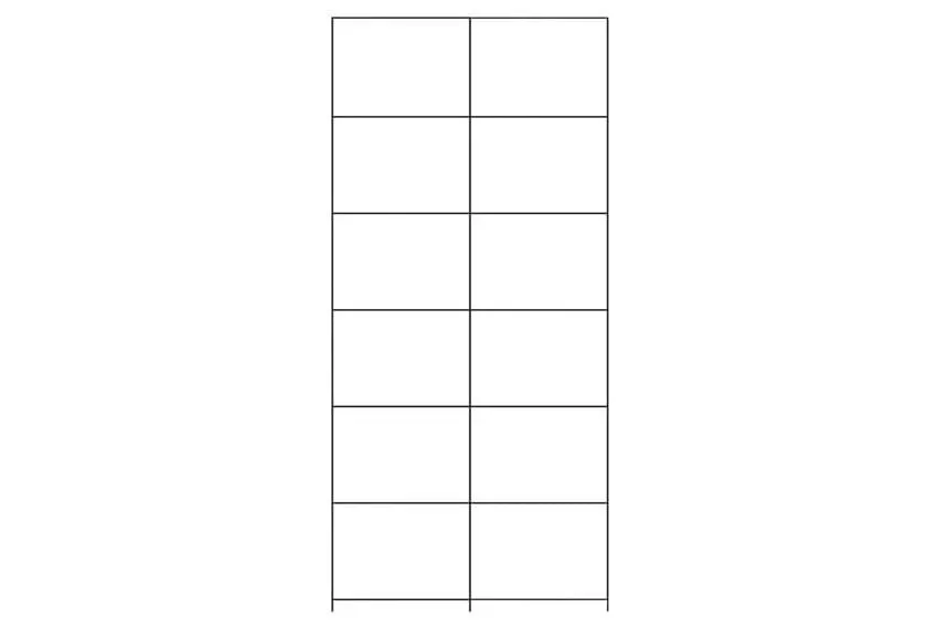 Witryna DESJO 2 2-drzwiowa dąb sanremo 193x118x42cm - WG-100-0162