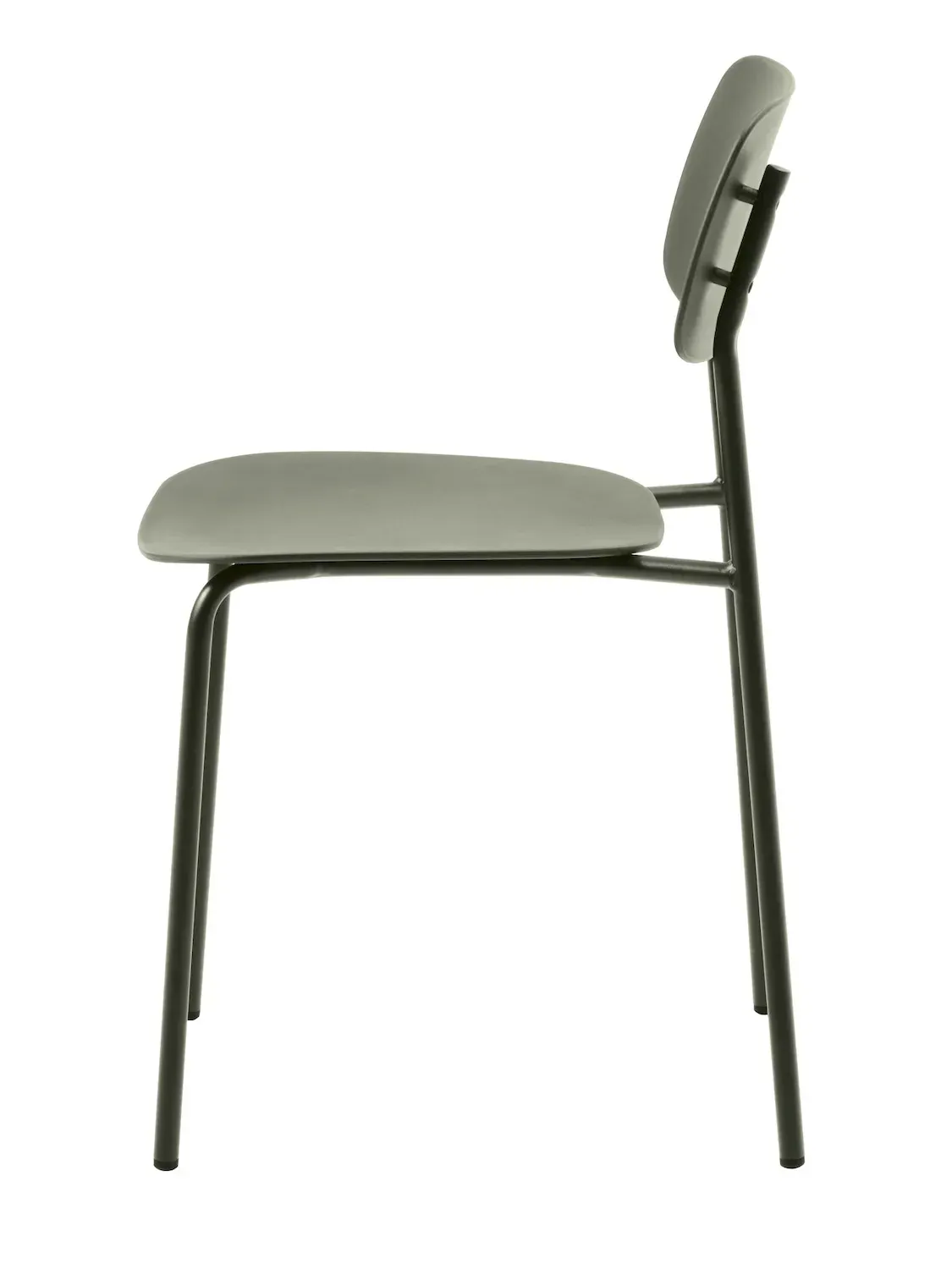 Krzesło metalowe KIRKLAND zielone - UN_54310007