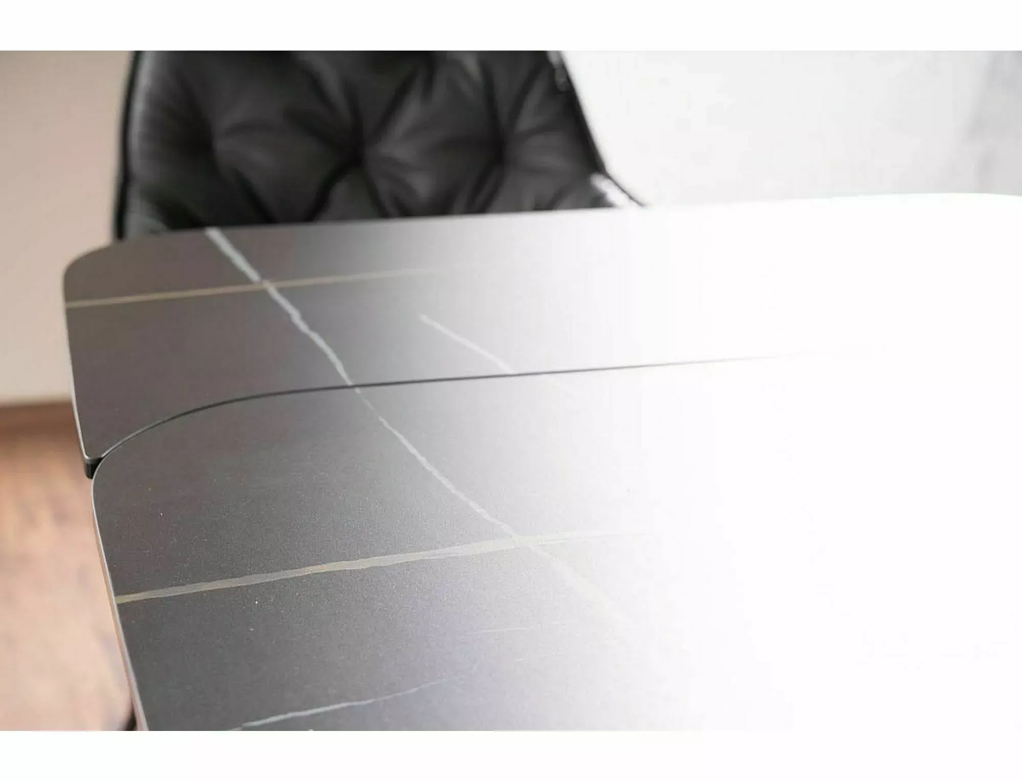 Stół rozkładany INFINITY CERAMIC 95x160(240) Azario Black czarny stelaż czarny - INFINITYCBC160