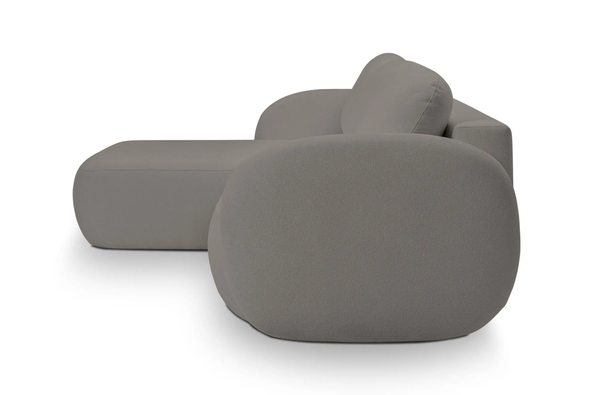 Narożnik rozkładany z pojemnikiem OLIO SICURIO 248 cm lewostronny ciemnoszary - OLIO_NAR_SICURIO75_L