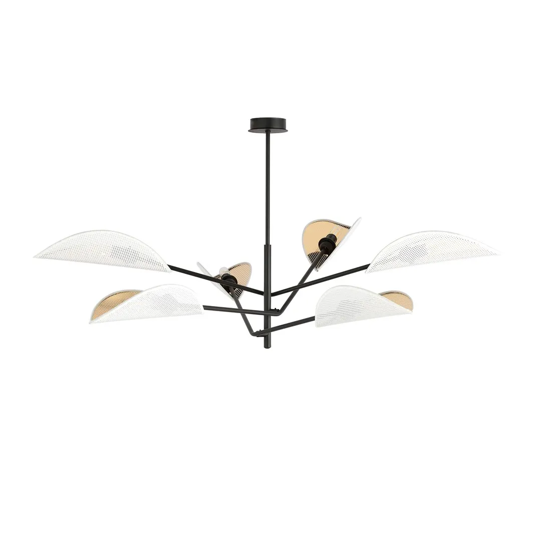 Lampa sufitowa VENE Czarny 1159/6 - 1159/6