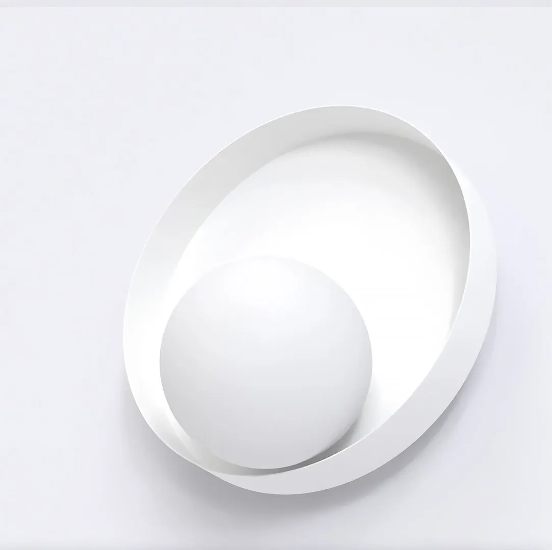 Kinkiet metalowy KIDO K1 biały - 1533/K1