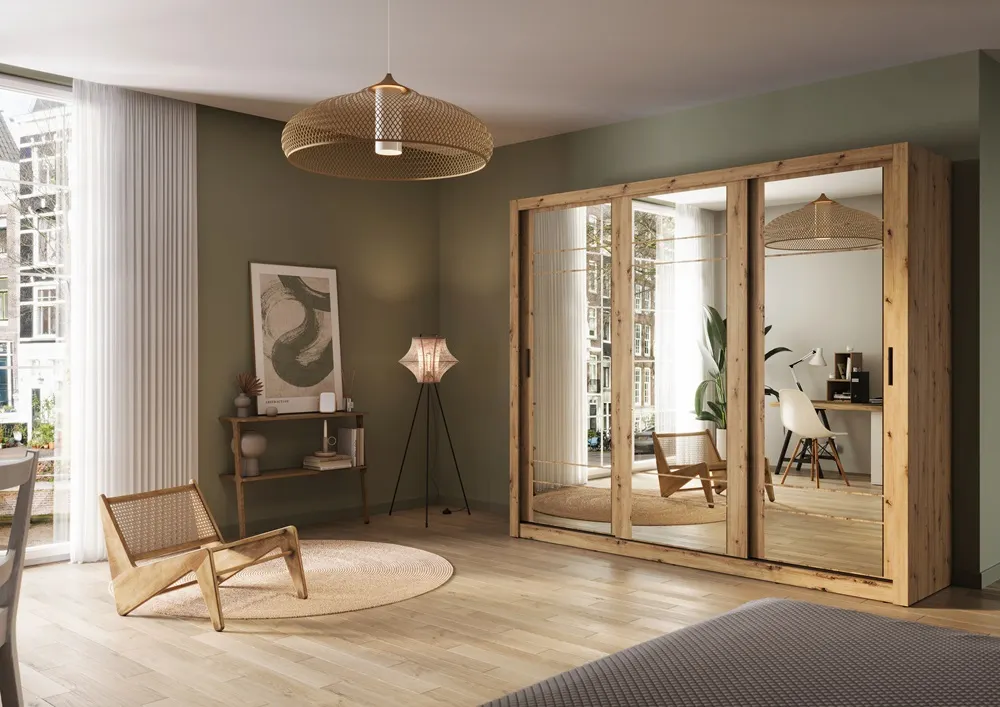 Szafa 3-drzwiowa ARTI AR-02 250cm dąb artisan - AR2DA