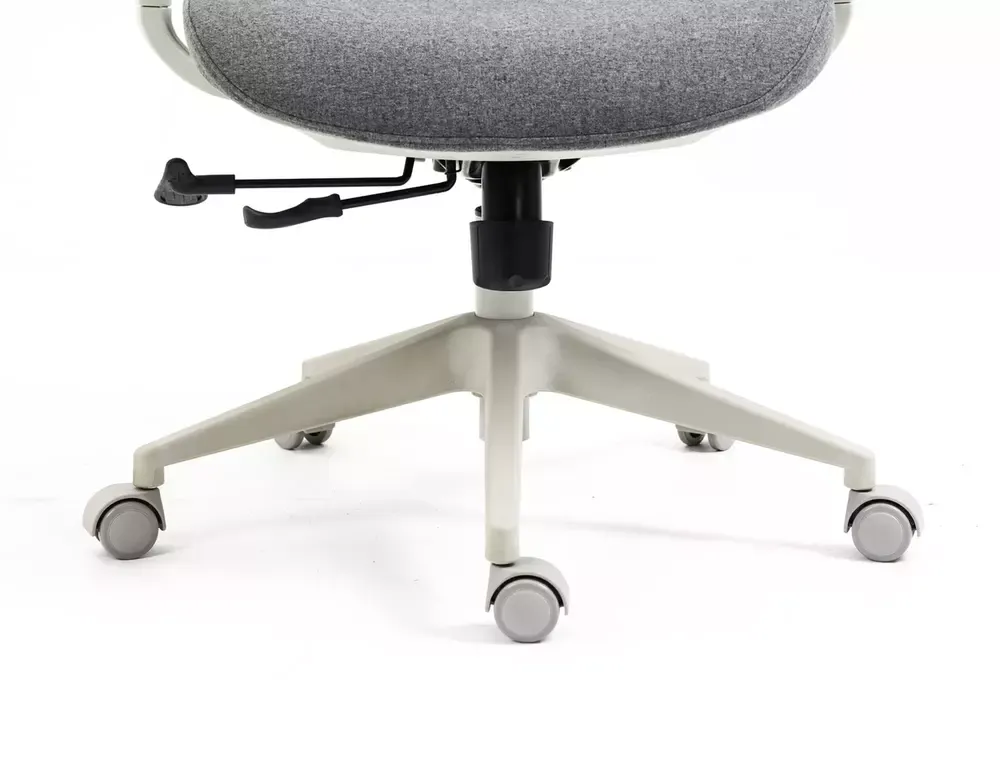 Fotel obrotowy, ergonomiczny ERGON szary Signal — zdjęcie 11