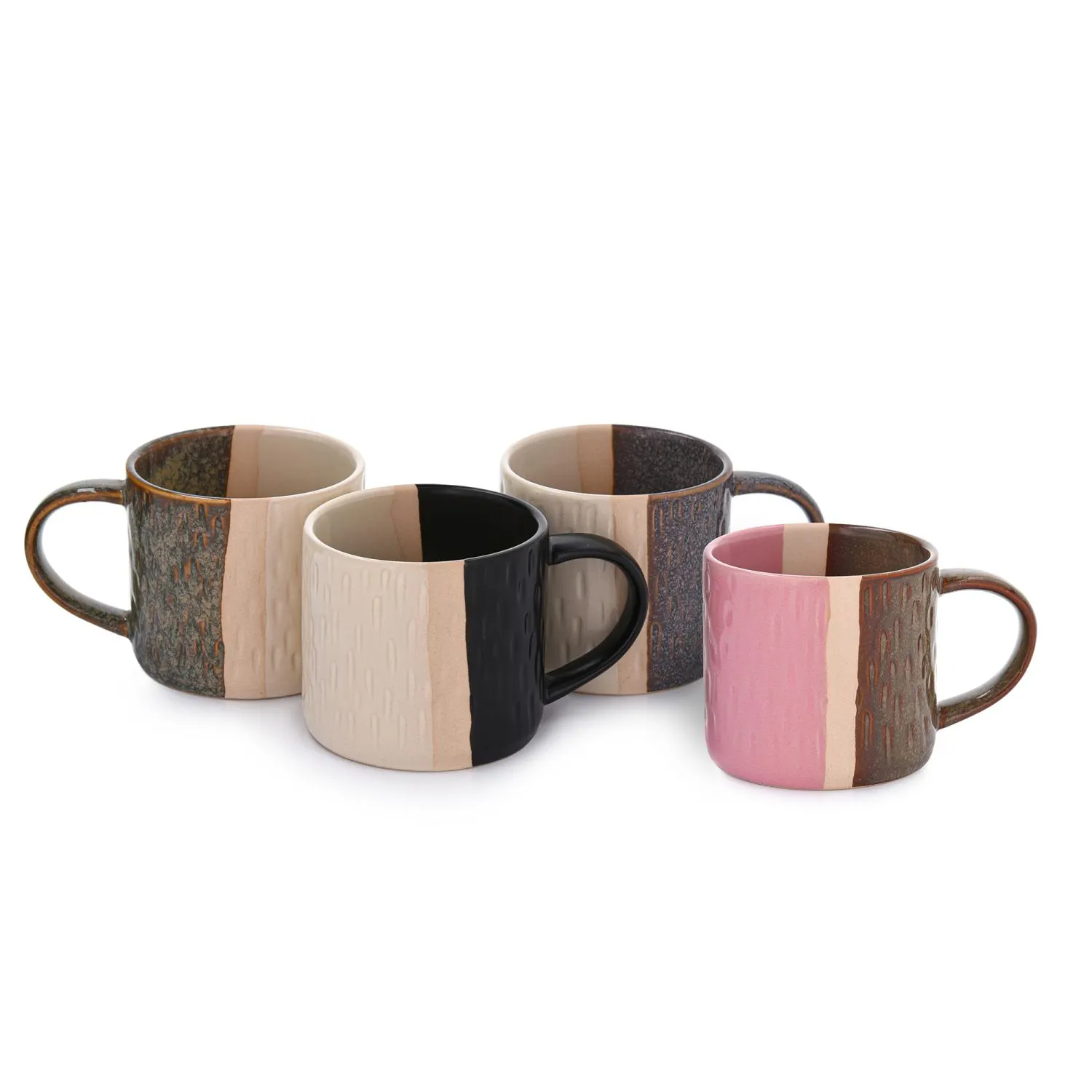 kubek, ceramiczny, kolorowy, dwukolorowy, mug