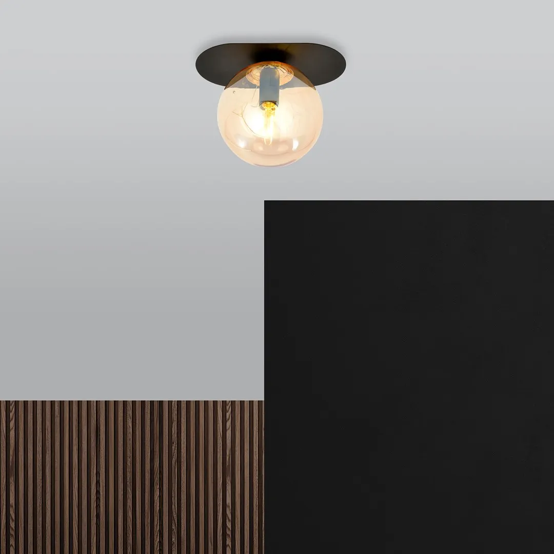 Lampa sufitowa PLAZA Czarny 1120/1 - 1120/1