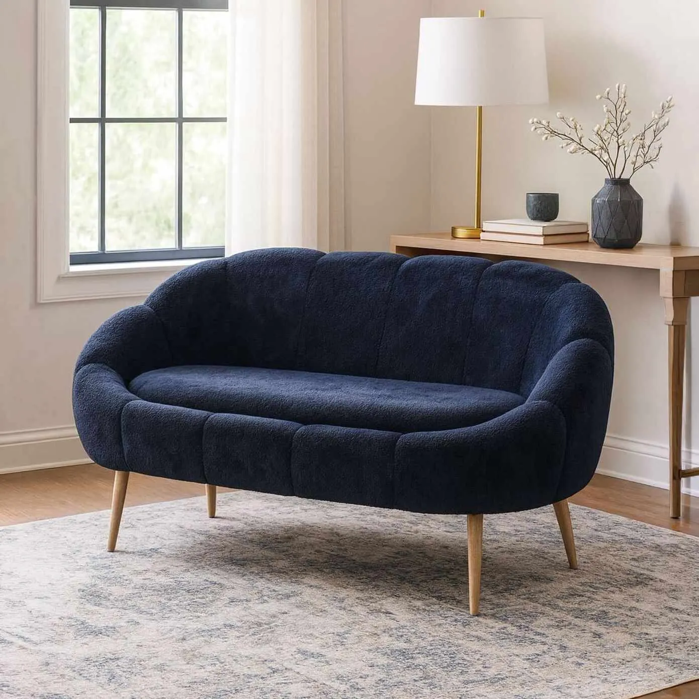 Sofa 2-osobowa LIDA antracyt - ASI_251BLS1111