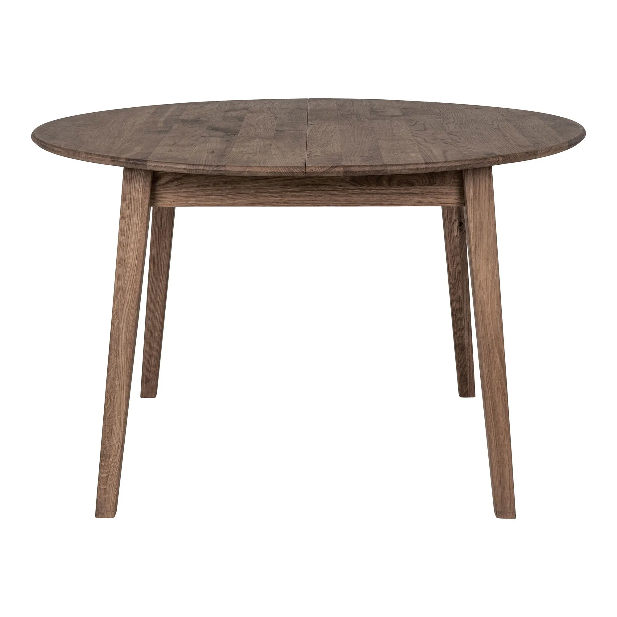 Stół okrągły rozkładany METZ 2 - dąb olejowany brązowy 118x(118-158) - 2201810