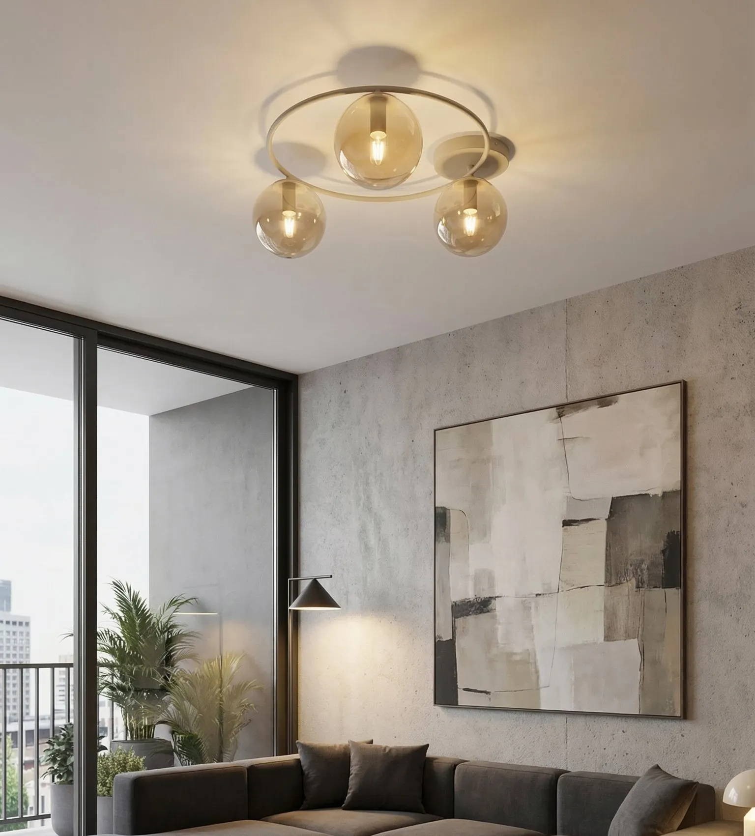 lampy sufitowe, kulka żarówka, globowe żarówki, światło wiszące, nowoczesny design