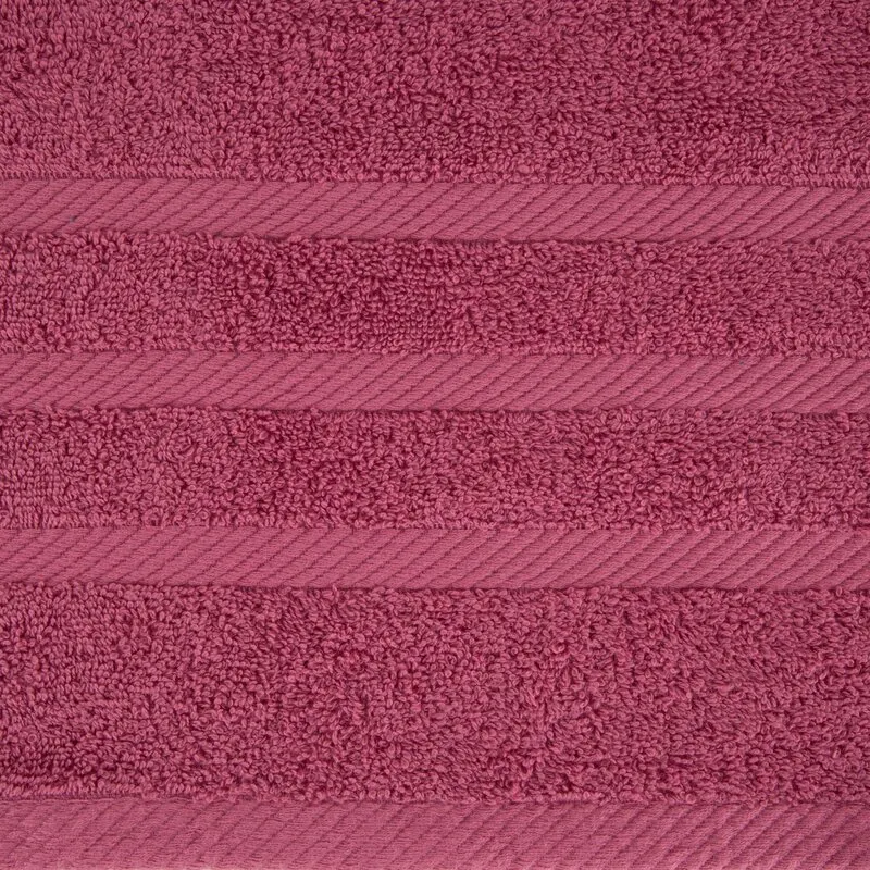 RĘCZNIK MILO (14) 70 X 140 CM CIEMNORÓŻOWY - EU_462497