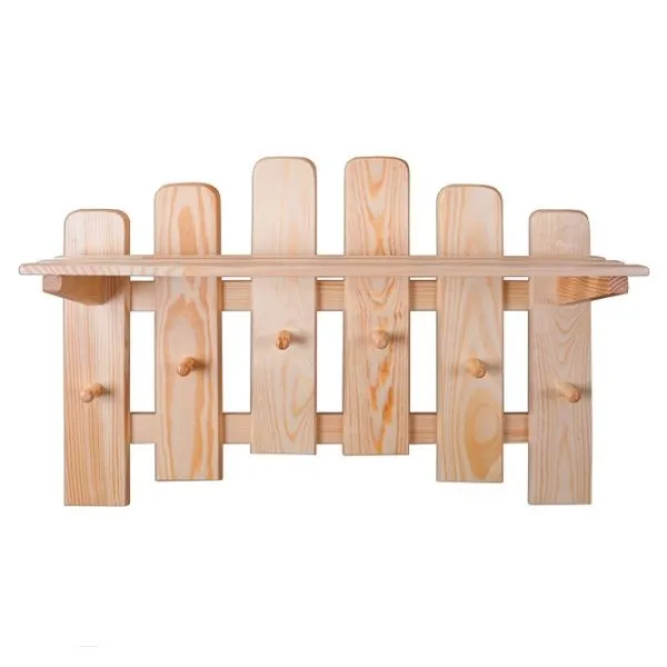 WS131 wieszak S70 W48 G26 sosna naturalny DREWMAX