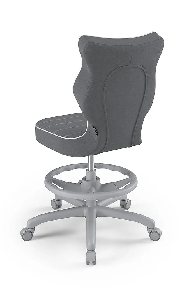 Krzesło młodzieżowe Petit szary Jasmine 33 rozmiar 5 WK+P - NB-A-5-D-A-JS33