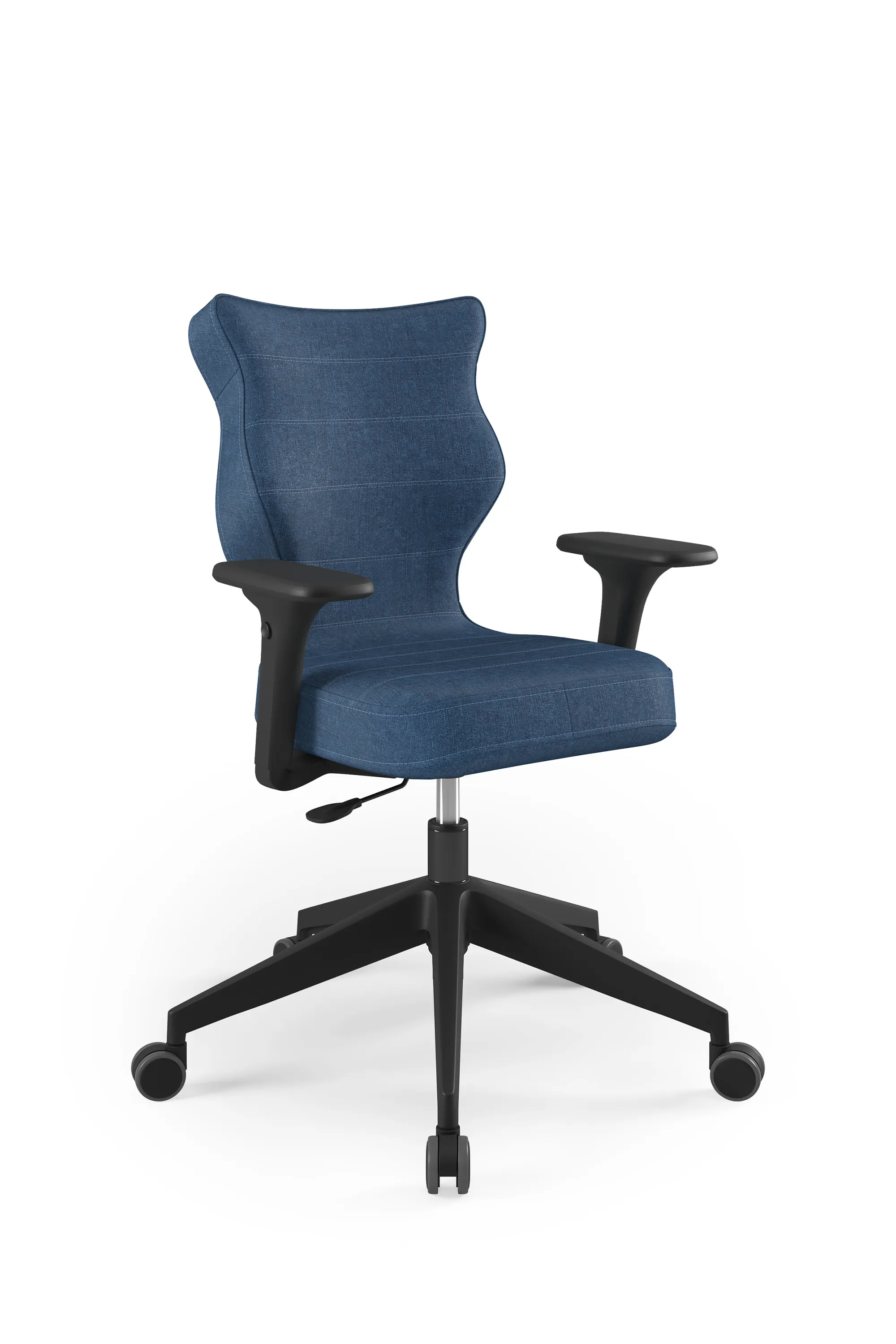 Krzesło obrotowe Nero Plus czarny Palladium 24 rozmiar 6 Krzesło obrotowe Nero Plus czarny Palladium 24 rozmiar 6