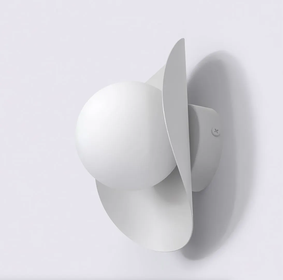 Kinkiet metalowy FIERO M K1 szary