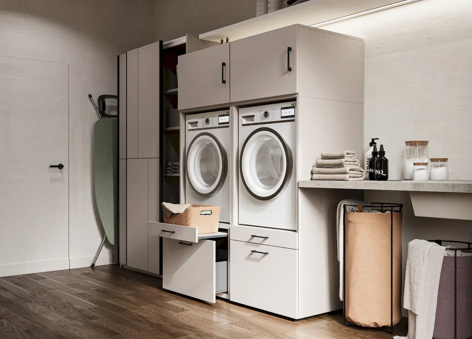 Nadstawka do zabudowy AZA 1-drzwiowa biały - 3097ME08