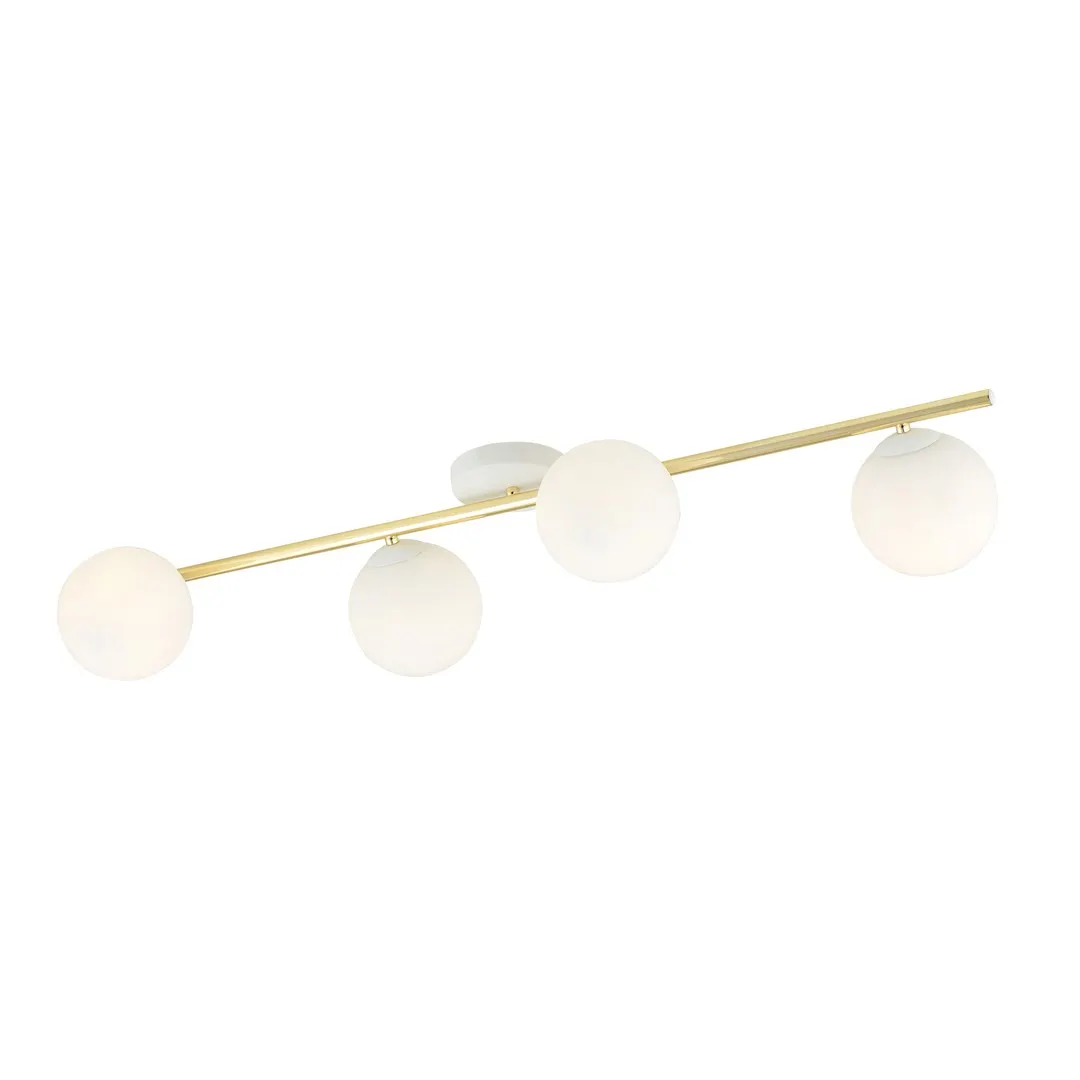 Lampa sufitowa SPLENDI Biały,Złoty 1249/4 - 1249/4