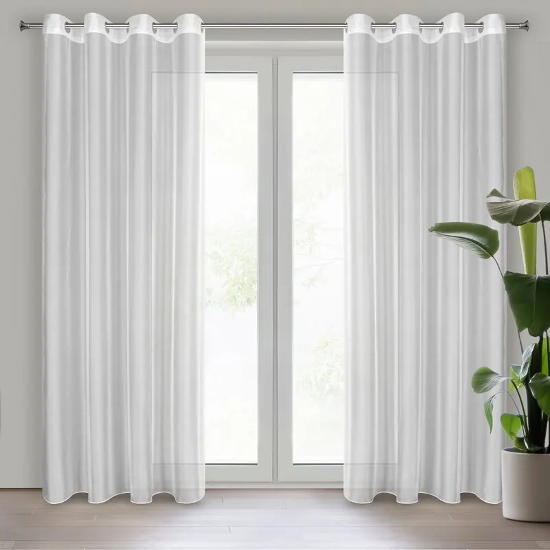 FIRANA GOTOWA ANABEL 140X260 CM BIAŁY FIRANA GOTOWA ANABEL 140X260 CM BIAŁY