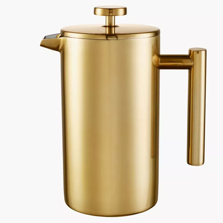 Zaparzacz do kawy French Press DUKA BARISTA 1100 ml złoty