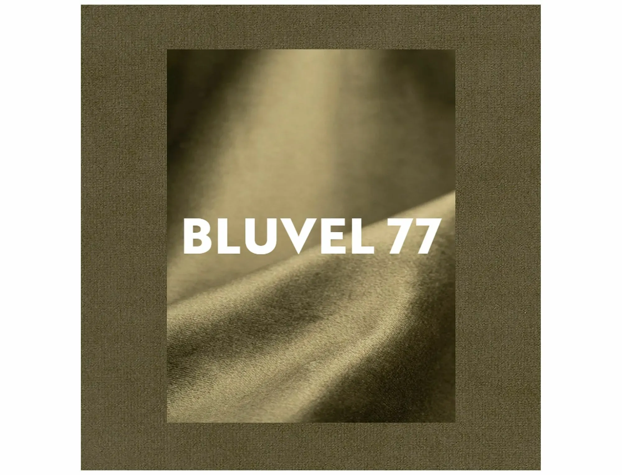 Fotel CARMEN VELVET Bluvel 77 oliwkowy czarny mat Signal - CARMENVOLC