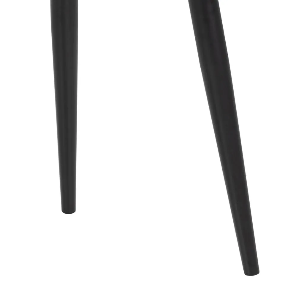Biurko z 3 szufladami NEPTUN 110x50x77cm dąb naturalny czarny — zdjęcie 8