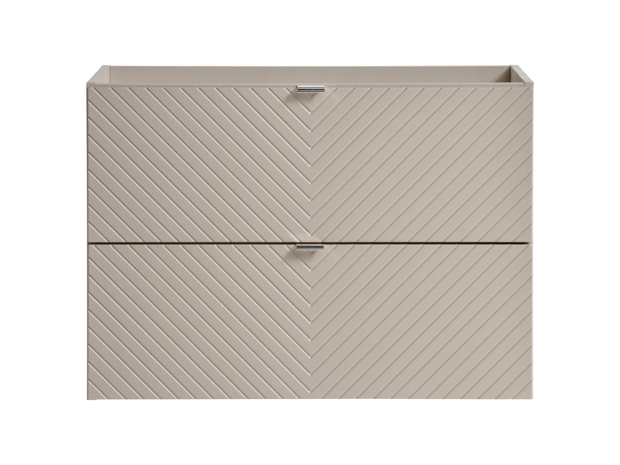 Zestaw meblowy SET-VIC (szafka z 2 szufladami 80cm + blat ) kaszmirowy - SET-VIC_B_CASHMERE_80CM_S