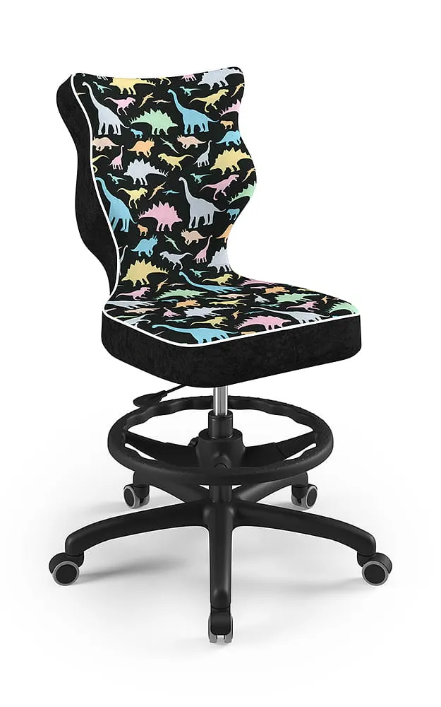 Krzesło młodzieżowe Petit czarny Storia 30 rozmiar 6 WK+P - NB-A-6-B-A-ST30