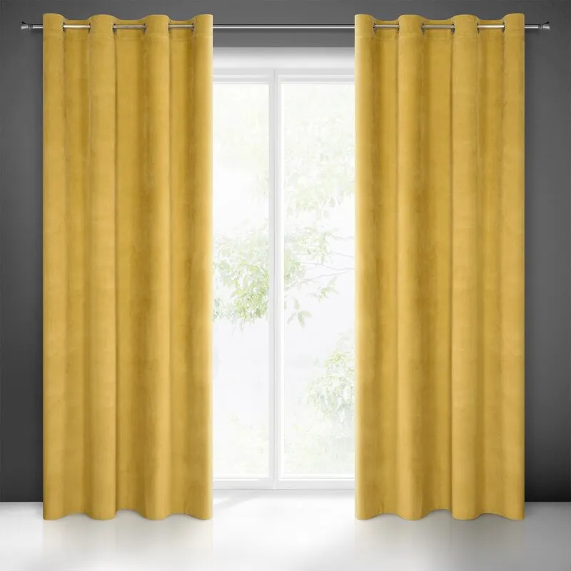 ZASŁONA GOTOWA MILO 140X250 CM ZŁOTY ZASŁONA GOTOWA MILO 140X250 CM ZŁOTY