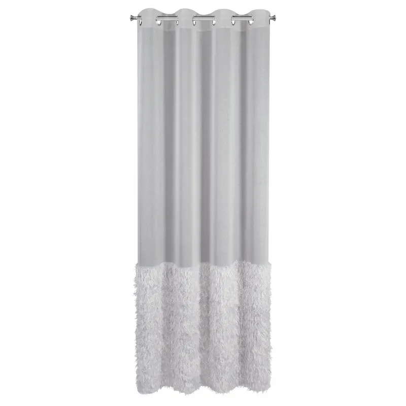 FIRANA GOTOWA MARGARET2 140 X 250 CM SREBRNY