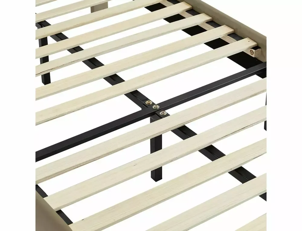 Łóżko ze stelażem SAVANA VELVET 120X200 KOLOR BEŻ BLUVEL 28 - SAVANAV120BE