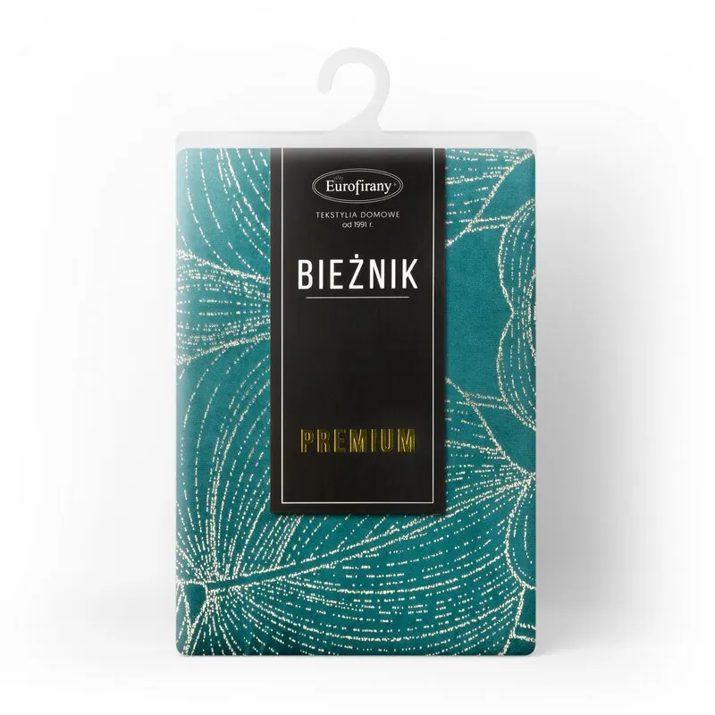 OBRUS BLINK 16 35 X 180 CM CIEMNOTURKUSOWY - EU_390037