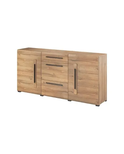 Komoda TULSA 26 z szufladami dąb grandson 180x86x39cm Meble, Kredens, Szafka