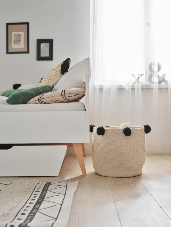 Szuflada do łóżka SWING 200x90 cm biała - PIN_034-220-310