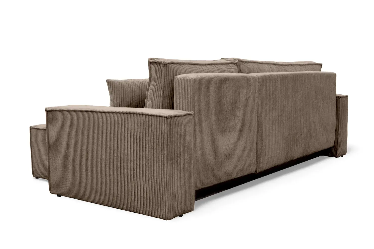 Narożnik uniwersalny KARL L rozkładany tkanina Poso 02 cappuccino - NAROZNIK_KARL_POSO02