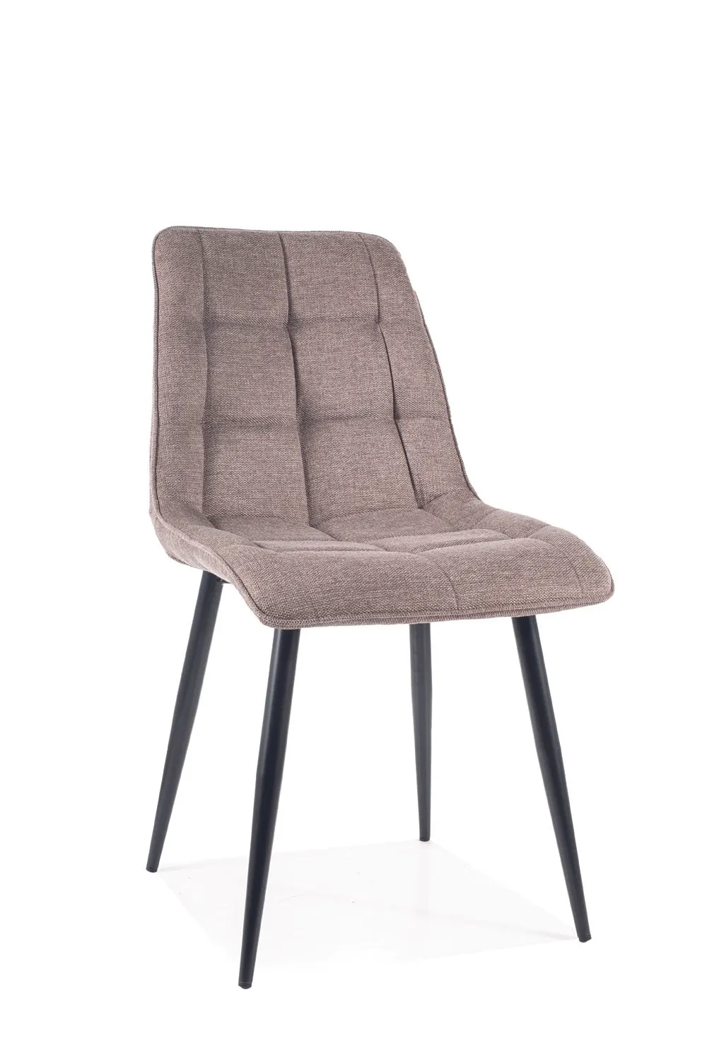 KRZESŁO CHIC BREGO CZARNY STELAŻ / BEŻ 34 SIGNAL